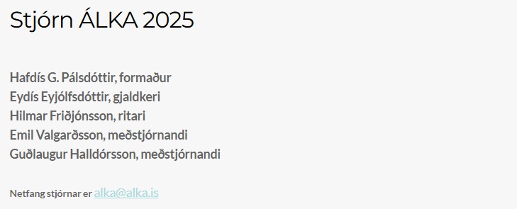 Tíðindi af aðalfundi